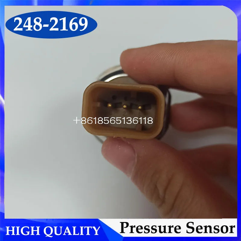 248-2169 2482169 Oil Pressure Sensor For Caterpillar Excavator CAT C7 C9 C12 C13 C15 5PP4-3