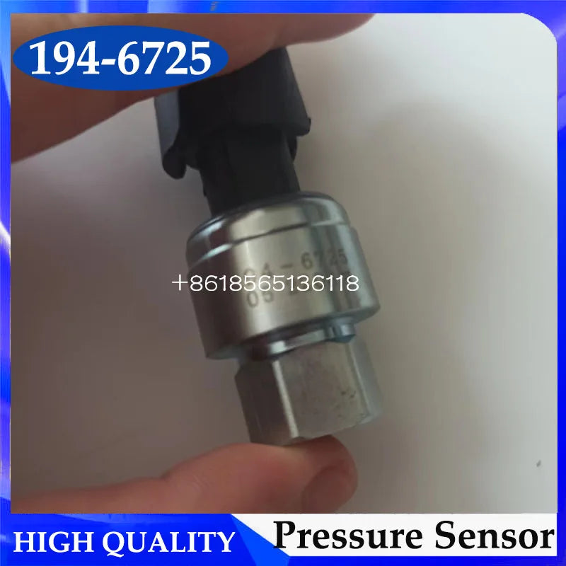 Excavator C15 Oil Pressure Sensor 194-6725 1946725 for CAT 65E 75C Pressure Sensor Switch